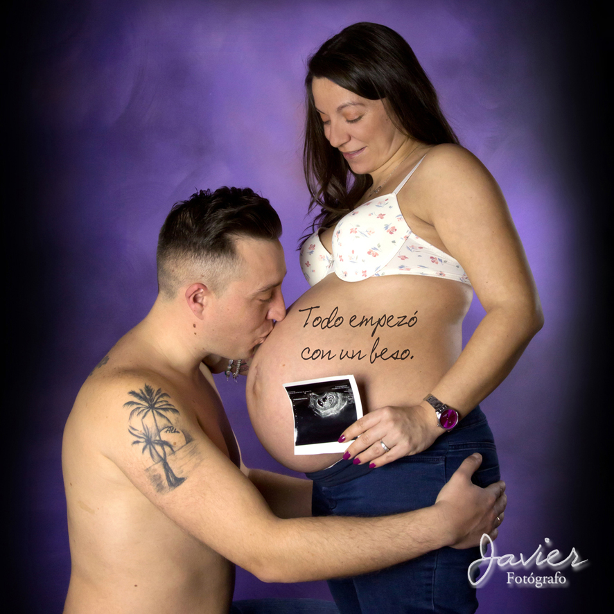 foto embarazo ecografía