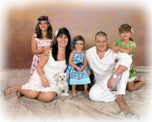 Foto estudio familia