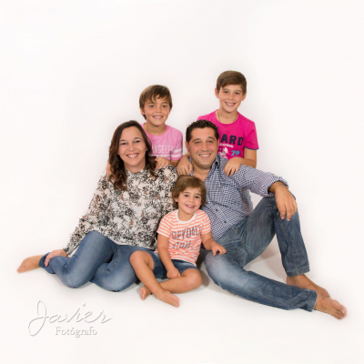 Sesiones de fotos en familia. Foto Estudio Javier