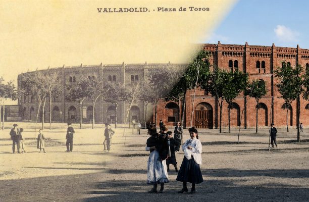 Plaza de totos. Restauración de fotos. Foto Estudio Javier