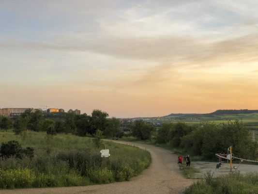 Vista del Cerro de las Contiendas, uno de los lugares recomendados para observar el eclipse solar del 12 de agosto de 2026 en Valladolid.